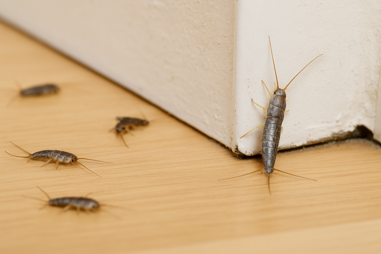 insecto de color plata